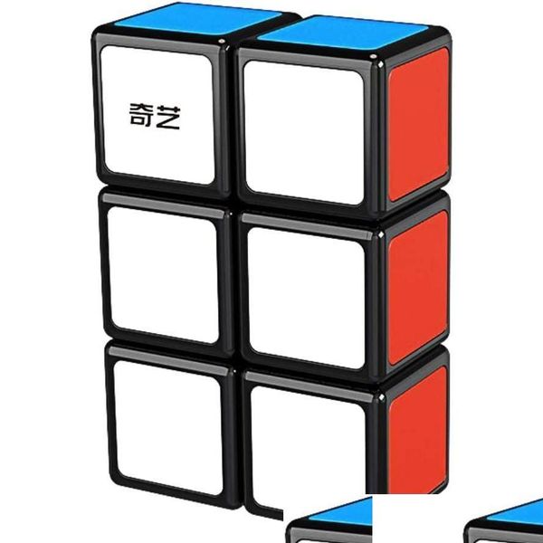 Magic Cubes 1X2X3 Cube Toys Bright Black Base Toy Speed Puzzle Juego inteligente Drop Delivery Regalos Rompecabezas Juegos Dhuhu