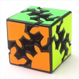 Magic Cubes 2x2 3x3 Gear Magic Cube Shift Speed Puzzle Cubo Educational Enfants Twist Puzzle Magico Cubos Toys for Boys Kids Y240518