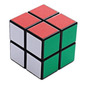Magic Cubes 2x2 Cube 2 par 50 mm Speed Pocker Sticker Puzzle Professional Toys pour les enfants H Jlljdu Drop Liviling Gifts Puz otd7g