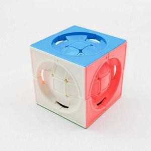 Magic Cubes 3x3x3 Magic Ball Magic Cube Cambered Surface Professional Puzzle Puzzle Twisty Brain Antistress Educational Toys Kids Gifts Y240518