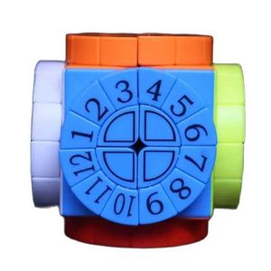 Cubes magiques 3x3x3 Time Professional Machine Magic Cube Cubo Smooth Puzzle Speed Infinity Cubes Gift Educational d'anniversaire Fidget Toys Y240518RPQZ
