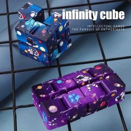 Magic Cubes Anti-stress Infinite Cube Infinity Cube Office Flip Cubic Puzzle Stress Reliever