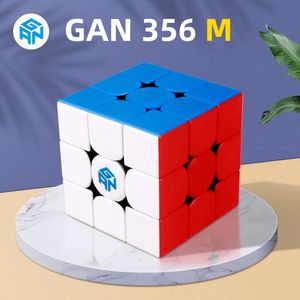 Cubes magiques gan 356 m cube de vitesse magique magnétique GAN 356 M aimant cube magique professionnel gan 356 m Puzzle Cubo Magico gan 231019