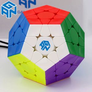 Cubes magiques GAN Magic Cube magnétique Mega M 3x3 aimant Cubos sans autocollant professionnel WCA compétition dodécaèdre Puzzle cerveau pratique jouet 231019