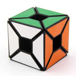 Magic Cubes Lanlan Hollow Magic Cube Megaminxeds Speed Puzzle Idées de cadeaux de Noël pour enfants Toys pour enfants Y240518