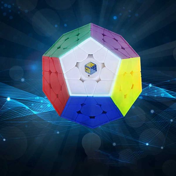 Magic Cubes Magic Cubo Sticulante 5x5 Dodecaedro Profesional Magic Speed Puzzle 12 Face Megaminx Magic Toy Cubo Niños Educational Toys Y240518DN7H