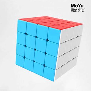Cubes magiques Moyu 4x4 Meilong 4x4x4 Magic Cube Speed Cube Puzzle Magic accessible Magic Cube Moyu Childrens Cube Toys Y240518