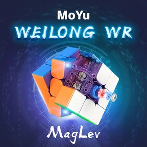 Magische Kubussen MOYU WeiLong WR M MagLev 3X3 Magnetische Levitatie Weilong WRM Lite Magic Speed Cube Professionele Fidget Speelgoed 231019