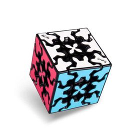 Magic Cubes Qi Yi Gear 3x3x3 Magic Cube Mofangge Speed Gear Pyramind Cylinder Sphere Professional Cubo Magico Gear Puzzle Series Y240518