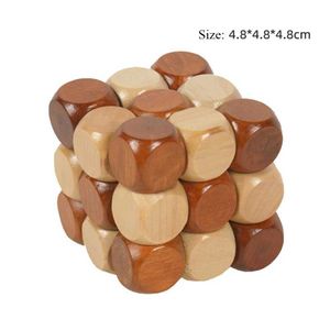 Magic Cubes Small Lu Ban Lock Iq Brain Teaser TEASER POUR LE TOUELLE ENFANTS ENFANT LES ENFANTS KONG KONG MING TOY