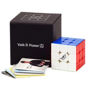 Cubes magiques The Valk 3 Power M Valk 3 M Mini taille Elite M vitesse Cube magique magnétique Mofangge Qiyi jouet de compétition WCA Puzzle 231019