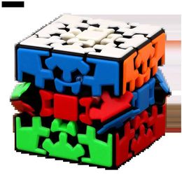 Magic Cubes Ziicube Magic Gear Cube 3x3 3x3x3 Cubo MGICO Profiseal Gearwheel Puzzle Twist Game Game Gamed2404