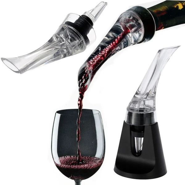 Carcane magique versant du vin pour décanteur rapide aérateur aérateur filtre Serma Bar verser Vin portable aérant rouge 231222