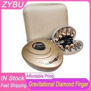 Magic Diamond Finger Zwaartekrachtinstrument EMS Micro Electric Point Massage RF-systeem Fysiotherapie Gezondheidszorg Golden Finger Beauty Machine