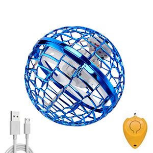 Bola voladora mágica, juguetes, controlador Hover Orb, Mini Drone Boomerang Spinner 360 giratorio, OVNI seguro para niños y adultos