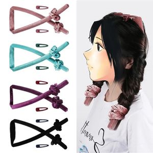 Magic Hair Curlers Styling Gereedschap Handeloze krullen Rollers Lint Slapen Heatless Velvet Curling Iron Accesorios Para El Cabello