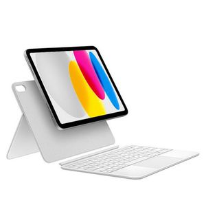 Magic Keyboard Folio Case voor iPad 10e Generatie 10.9 inch 2022 Met Touchpad Toetsenbord Leer Smart Bluetoorh Cover Holder Case Vs Apple Mac Nacbook Mini