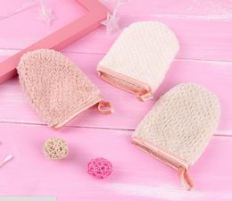 magische make -up remover gezicht handdoek reinigingshandschoenen herbruikbare microfiber vrouwen gezichtsdoek cosmetische puff make -up face care5440188