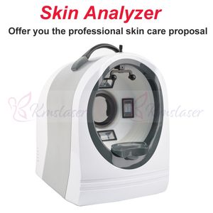 Analizador de piel Escáner Cámara Analizador facial Máquina de análisis de piel Espejo mágico 3D Sistema de diagnóstico de piel
