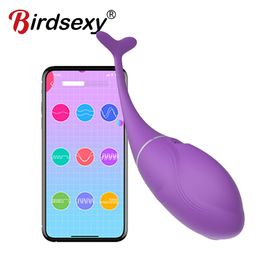 Magic Motion Kegel Master Ball Bluetooth vibrador aplicación remota Control inteligente Vagina apretar entrenamiento Benwa Ball juguete sexual para mujer Q0320