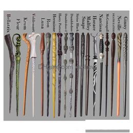 Accessoires magiques Creative Cosplay 42 styles Poudlard série baguette mise à niveau résine magique livraison directe Dhpgw