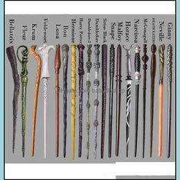 Magic Props Creative Cosplay 42 Styles Hogwarts -serie Wand Nieuwe upgrade hars magische drop levering 2021 Toys Gifts Puzzles Babydhshop Dhcal