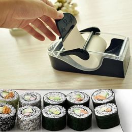 Rouleau de riz magique Sushi moule rouleau Machine bricolage Bento antiadhésif légumes viande outil de roulement Gadgets de cuisine accessoires 240103