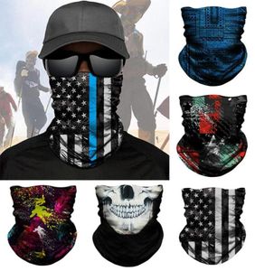 Magic sjaal 3D naadloze katoenen schedelbandana wandelen sportbuis gezicht fiets hoofdband buffs jagen winter snowboard balaclava8742805