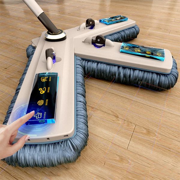 Magic autonettoyant Sque Spot Microfiber Spin and Go Flat For Flaver Floor Home Nettaire Tool Arestories Bathroom Accessoires 240411