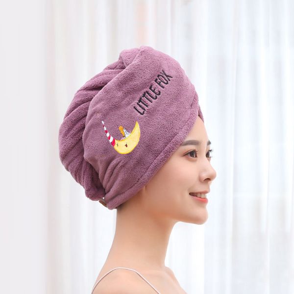 Gorro de ducha mágico para mujer, turbante para el pelo de baño, diadema giratoria, toalla para el pelo de microfibra suave para niñas, diadema de secado rápido súper absorbente