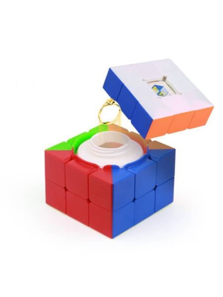 Cube de vitesse magique, coffre-fort de dérivation, compartiment Secret caché, boîte de rangement, cachette secrète, cadeau Rubik's Cube, coffre-fort