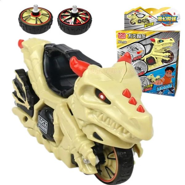 Toupie magique 5 Double face Gyro moto tour de guerre Fidget Infinity Cyclone attaque roue Spinner enfants fille jouet 240130