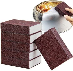 Magic Sponge Eraser descaling emery cleaning brush silicon carbide descaling cleaning brush stove top pot kitchen tools