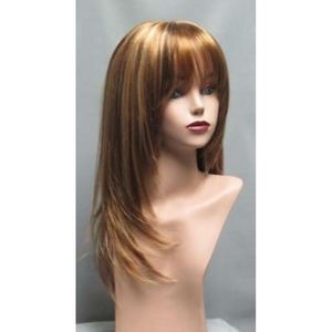 Magic Touch – perruque longue synthétique, cheveux coiffables, 18 pouces, reflets bruns et blonds