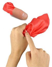 Tricks Magic Classic Thumb Tip Toys rares foulards disparaissant les tours d'Halloween Gift9313626