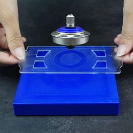 Magische UFO Levitatie Magnetische Drijvende Tol Gyroscoop Speelgoed Desktop Decompressie Nieuwigheid Angst Stress Fidget 240131