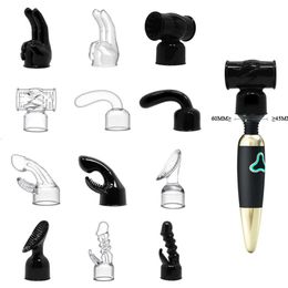 Vibromasseurs magiques BAILE Wand Attachments AV Vibromasseur Couvre-tête Cap G-spot Stimulateur Sex Toys Sex Pussy Gode Tooys pour homme 2024