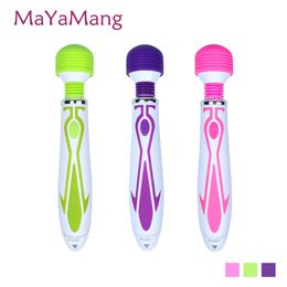 Magic Wand Vibrators Massager 60 Speed ​​G Spot Seks Speelgoed Elektrische Clitoris Av Wand Vibrators Sex Producten Volwassen Speeltjes Voor Vrouw S18101003