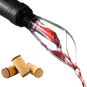 Magic Wine Decanter Red Aerating verser Spout Aerator Tool à versement