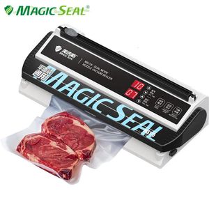 MAGICSEAL Vacuümsealer Voedselsluitmachine Thuisvacuümmachine Platte zakafdichting Verpakkingsmachine Klein Ms175 met zakkensnijder 240304