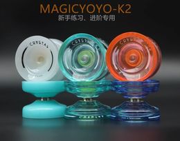 Magicyoyo arrivée réactif cristal YoYo K2P plastique Yo pour enfants débutant remplacement roulement insensible pour Advancer240311