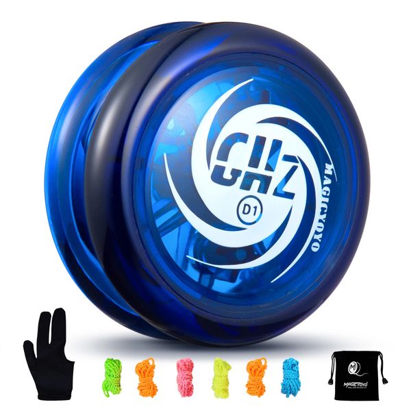 MAGICYOYO D1 GHZ 2A YoYo réactif et professionnel pour débutants, jouets amusants classiques en plastique pour enfants 240304