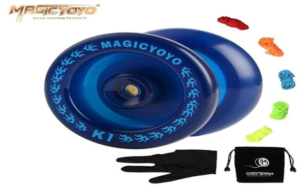 MAGICYOYO K1 réactif Yoyo professionnel Yo Yo en plastique Diabolo drôle enfants jouets 201214278S37572501525618