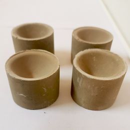 Cendrier en magnésie, cendrier pour analyse pyrotechnique, résistance aux hautes températures, résistance à la corrosion, pas de fissuration, pas de glaçage suspendu, haute qualité, 4*3*3 cm