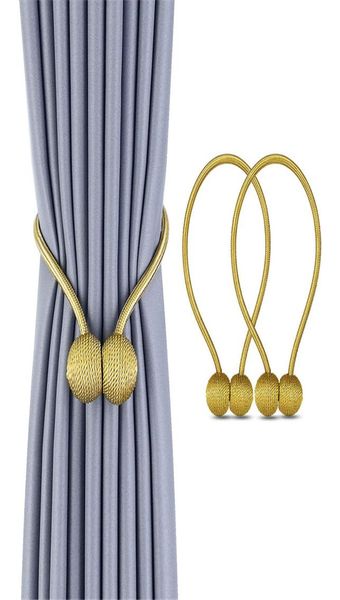 Balle magnétique Nouveau rideau perlé simple corde à cravate accessoire accessoires accessoires arrière backbacks Clips de boucle