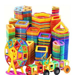 Magnetische blokken 58 grote magneetkinderen Toys Toys Magnetic Building Blocks Childrens Designer Architecturale geschenken stengel speelgoed willekeurige kleuren wx5.17