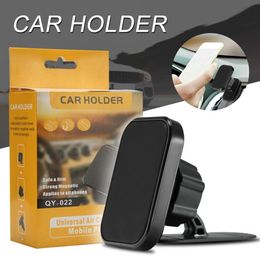 Support de voiture magnétique Strong Magnetic Stand Téléphone 360 ​​Coup de voiture tourné pour les téléphones portables universels avec box5769726