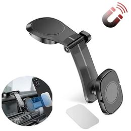 Magnetische auto -telefoonhouder Air Vent Mount Stand voor iPhone 11 XS Max Samsung Xiaomi Stander Magnet GPS Auto Mount Dashboard