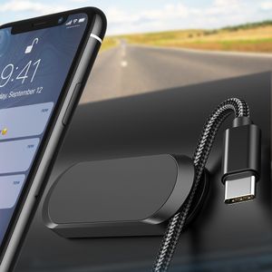 Support magnétique pour téléphone de voiture tableau de bord Mini bande forme aimant support de téléphone pour iPhone 12 Pro Max pour iPhone 12 11 pro Huawei Xiaomi