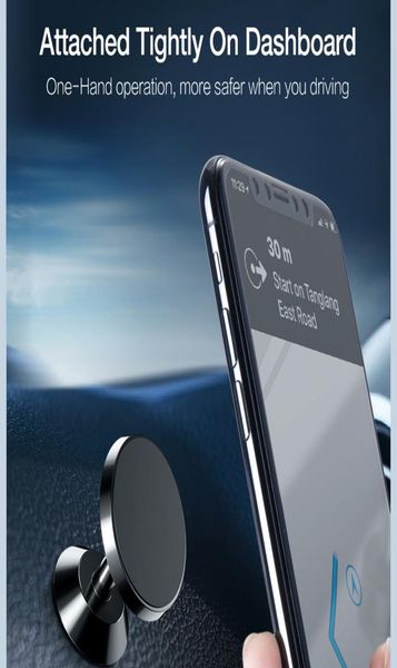 Support de téléphone de voiture magnétique pour Xiaomi Redmi Note 7 Mi 9 360 support de voiture rotatif pour iPhone X XS Max 7 8 Phone9978070